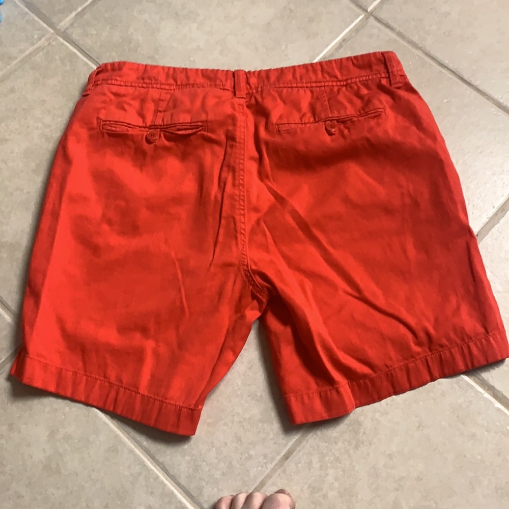 Red JCrew shorts - Picture 2 of 3